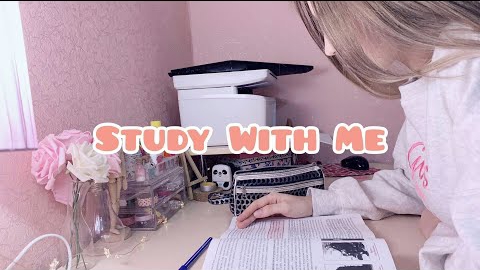 Study With Me №1 |Мотивация | Учись со мной | Выполнение домашнего задания | Как я делаю уроки? смотреть онлайн