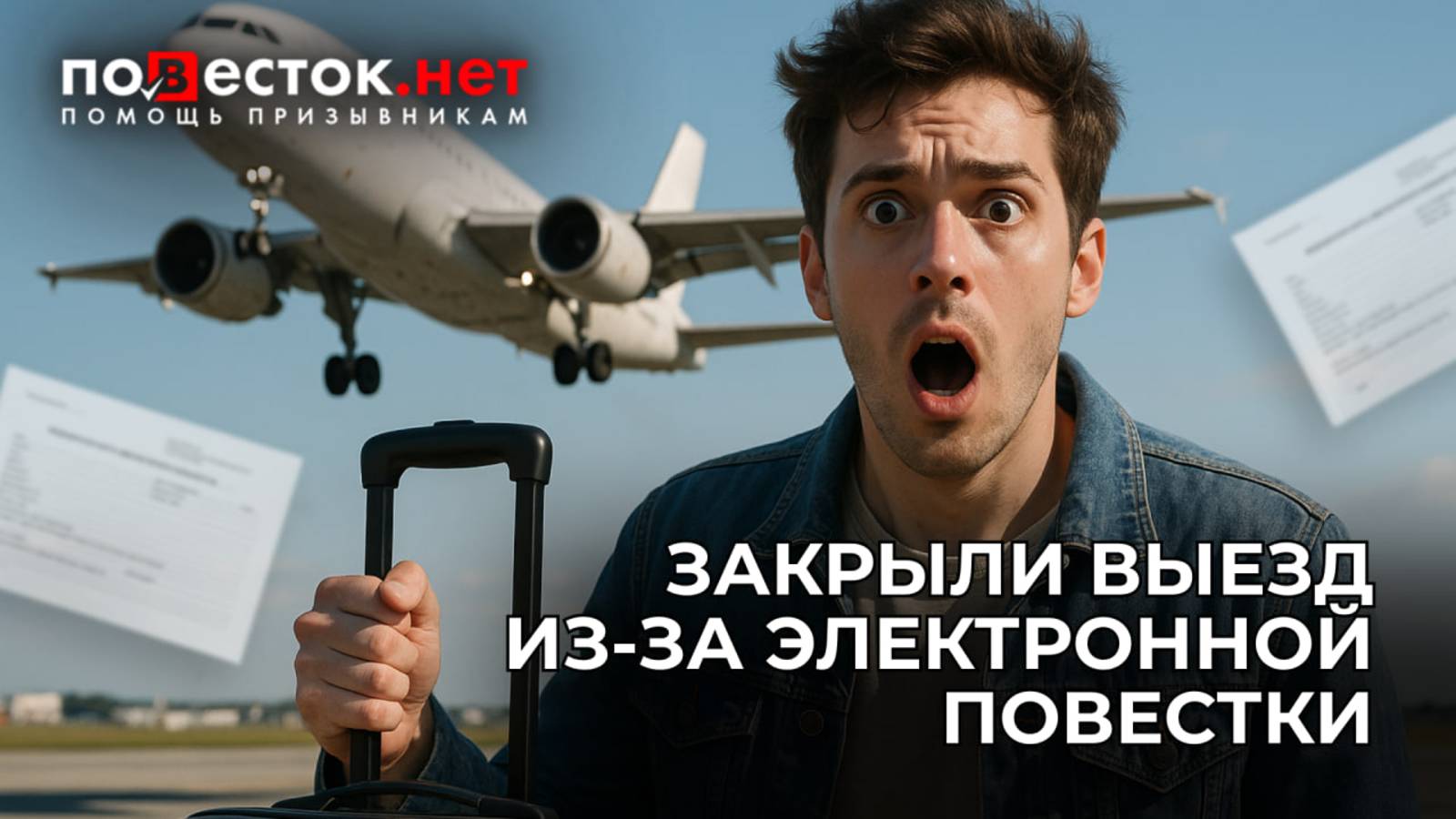 Электронная повестка и запрет на выезд: первый реальный случай в России смотреть онлайн