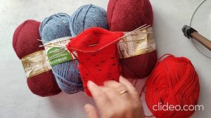 СП «Носочный календарь 2025» / СЕНТЯБРЬ "осенний блюз" / 1 пара / участник 12