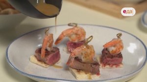 Кухня по заявкам | Моцарелла в помидорах. Крабовый Рангун.  Мини-стейк | Илья Лазерсон /367