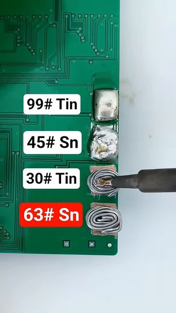 Различия в свойствах мягких припоев