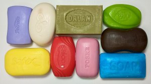 асмр резка яркого сухого мыла. cutting soap