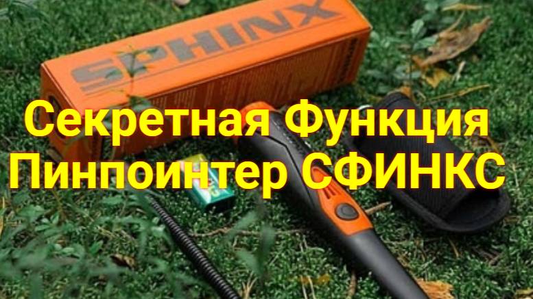 Секретная Функция Пинпоинтера Сфинк.Кладоискатель смотреть онлайн