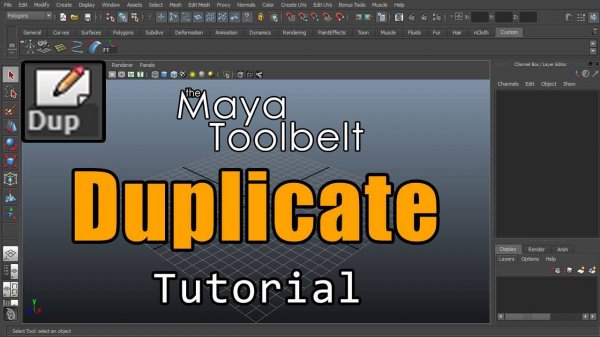 Autodesk Maya - Duplicate