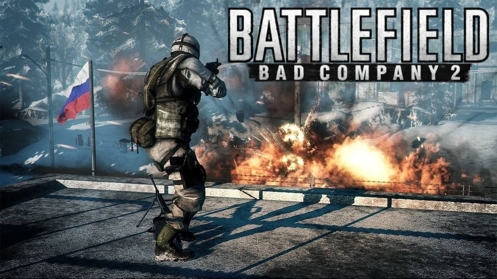 ОПОРА КОМАНДЫ | Штурм с пулемётом в #BFBC2