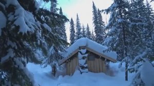 СКАЗОЧНАЯ ИЗБУШКА В СКАЗОЧНОМ ЛЕСУ. БЫТОВЫЕ ДЕЛА В ИЗБЕ. ЛОВУШКА.