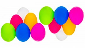 БОЛЬШИЕ РАЗНОЦВЕТНЫЕ СЮРПРИЗЫ Учим Цвета с ИГРУШКАМИ из мультиков ФИКСИКИ МАША И МЕДВЕДЬ СМЕШАРИКИ