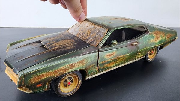 Torino GT 1970 РЕСТАВРАЦИЯ МОДЕЛЬКИ АВТО
