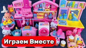 АСМР ИГРУШКИ ИЗ МУЛЬТИКОВ ДЛЯ ДЕТЕЙ 🌸 ДЕТСКАЯ ИГРУШЕЧНАЯ КУХНЯ И ИГРУШКИ АСМР ДЛЯ ДЕВОЧЕК