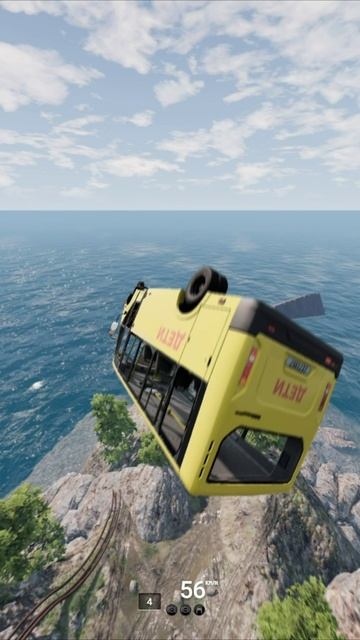 BeamngDrive газель с детьми летит смотреть онлайн