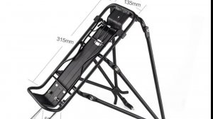 Багажник на велосипед 26-27,5 дюймов, под дисковый тормоз и V-brake