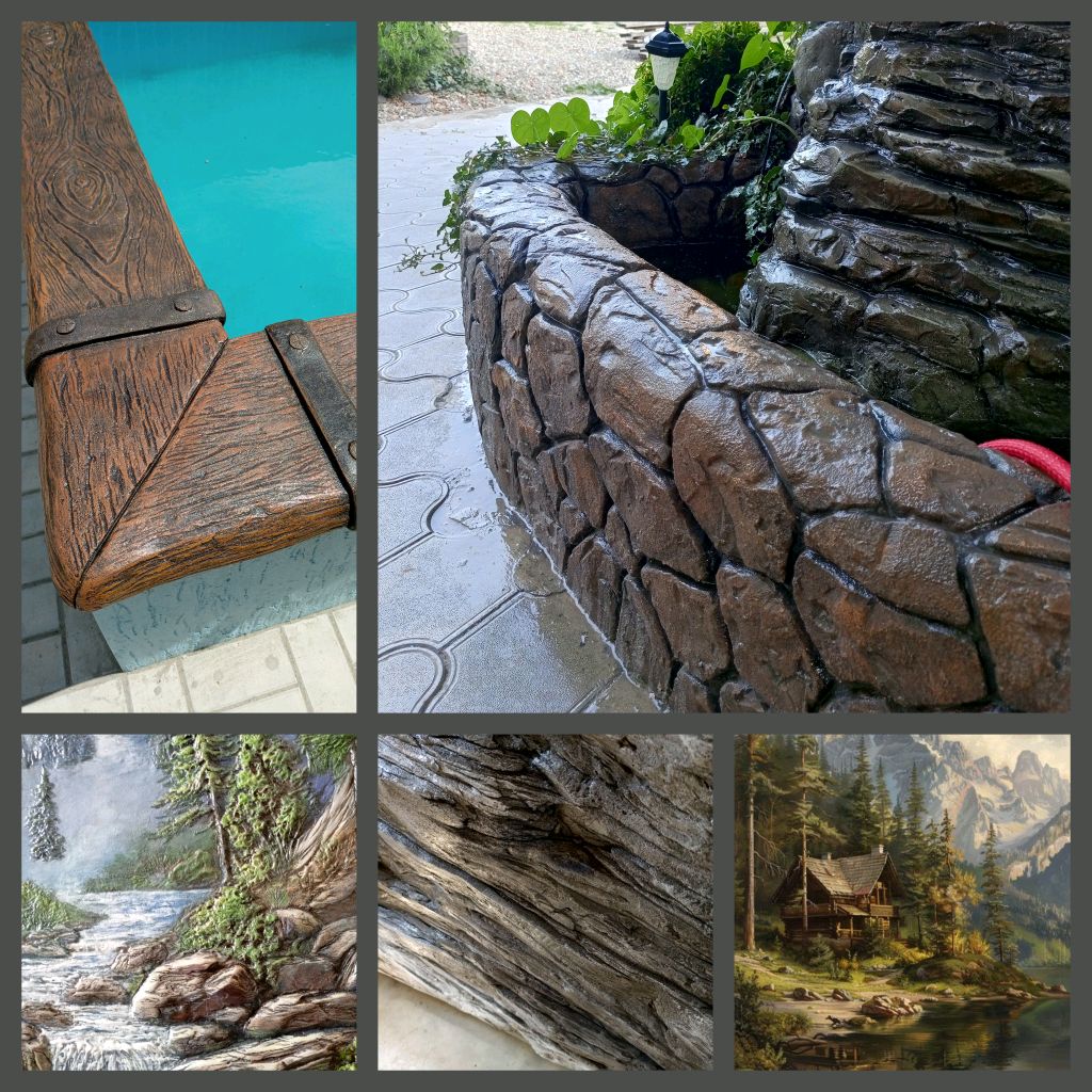 живопись и барельеф