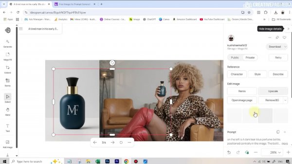 Ideogram CHARACTER + Magic Fill + VEO 3 + Enhancor AI = Реалистичные продуктовые видео