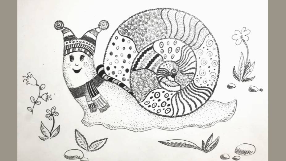 Рисуем_Весёлую_улитку смотреть онлайн