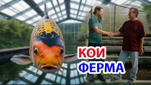 Кои Ферма - разговор о Карпах Кои. Устройство УЗВ.  Разведение Кои, селекция
