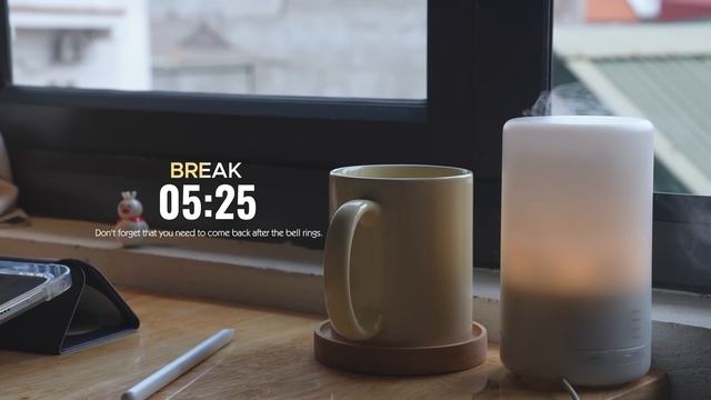 2 часа StudyWithMe ｜ Ambient Ver.🍃, Nature Sounds ｜ Pomodoro 50-10 ｜ Cloudy Day 🌥️