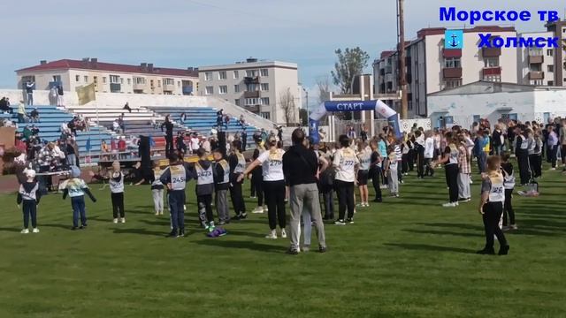 Церемония открытия и разминка "Кросс нации-2025" 20 сентября 2025 года в городе Холмск смотреть онлайн