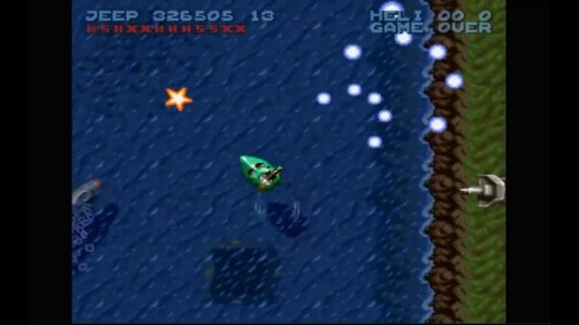 Super Nintendo (Snes) 16-bit Firepower 2000 Level 3 Прохождение