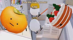 Прятки Juicy Party с Хитрым Хурмой, Старательным Рождественским Пирогом и Ловким Детективным Яйцом
