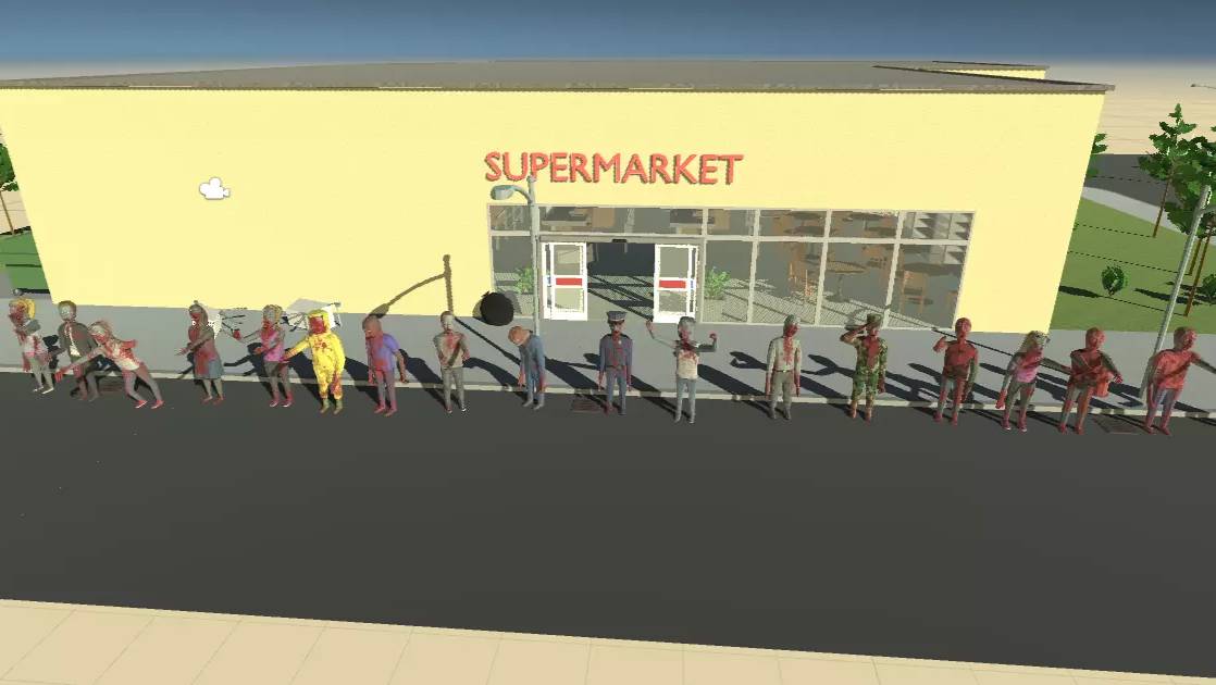 Asset Unity - Hungry Zombie