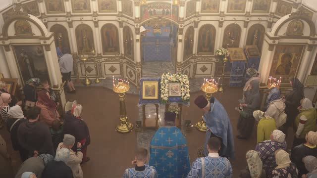 Запись трансляции 20 сентября 17:00. Всенощное бдение смотреть онлайн