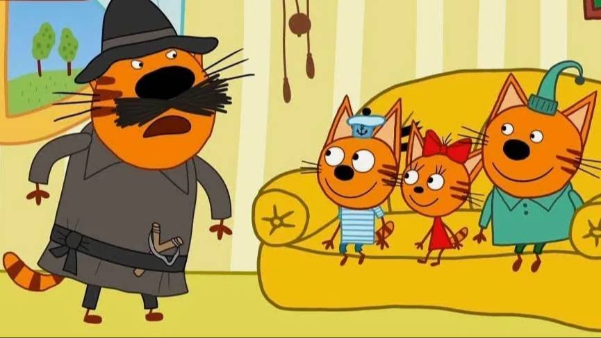 ТРИ КОТА - СБОРНИК ДЛЯ ДЕТЕЙ И МАЛЫШЕЙ - МУЛЬТФИЛЬМ ИГРА ТРИ КОТА