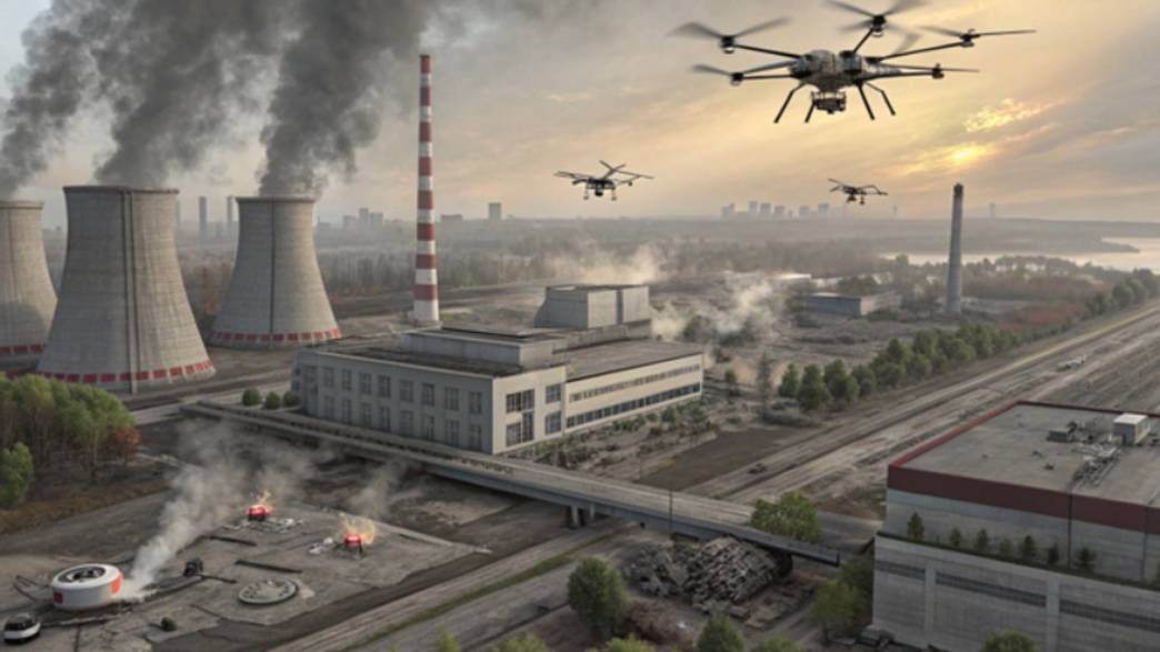 ВСУ атаковали инфраструктуру ЗАЭС. смотреть онлайн