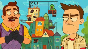 ШОУ ПРИВЕТ СОСЕД! НАЗАД В АЛЬФА 3! ХОРРОР ИГРА HELLO NEIGHBOR ПРОХОЖДЕНИЕ МОД ALPHA 3 CONCEPT ART!