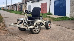 МИНИ грузовик своими руками, испытываем ходовую часть.