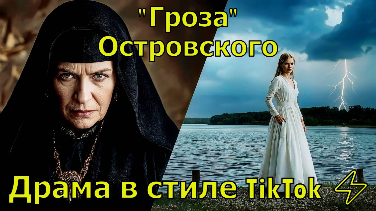 Гроза Островского 🤯 разбор без скуки | для ЕГЭ/ОГЭ. #Гроза #Островский #ЕГЭлитература