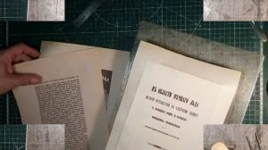 Реставрация книг дома. Восстановление книги с составным переплетом 1881г..