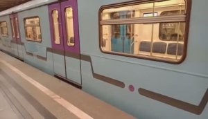 Московское метро. Поездка на 81-760А от "ВДНХ" до "Медведково"