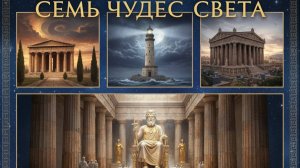 7 чудес света: от Пирамиды Хеопса✈️ до 🛳️Маяка Александрии👆👆