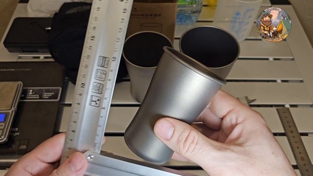 Обзор Boundless Voyage Ti3234D набор титановых стаканов 3 штуки #посудаизтитана #титановаяпосуда