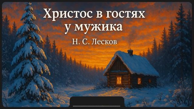 Аудиокнига."Христос в гостях у мужика."Н.С.Лесков смотреть онлайн