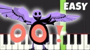 УЧИМСЯ ИГРАТЬ ТЕМУ СОВЫ ИЗ 99 НОЧЕЙ В ЛЕСУ НА ПИАНИНО! КРУТАЯ МУЗЫКА