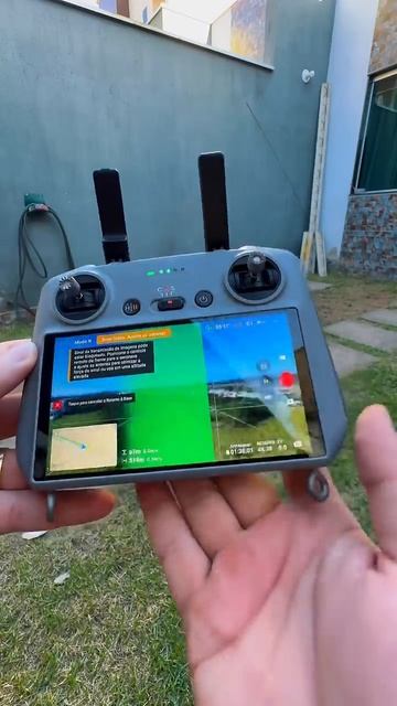 Тест на точность возвращения минидрона от компании DJI на стартовую точку. смотреть онлайн