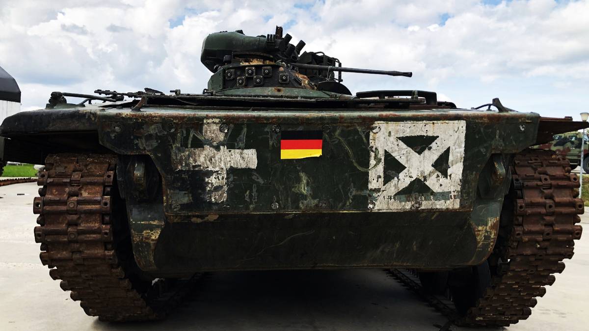 MARDER 1A3. Обзор немецкой БМП. смотреть онлайн