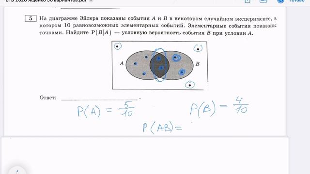 Разбор задачи 5 ЕГЭ Профиль Ященко 50/2026 смотреть онлайн