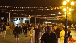 Вечерняя набережная.20.09.2025 Алушта