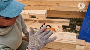 Как построить дом из бруса правильно, самому. Технология соединений бруса в углах.