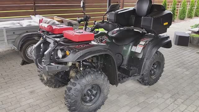 Квадрицкл - квадроцикл Baltmotors Striker 500 EFI . Простой и честный обзор моего первого квадрика. смотреть онлайн