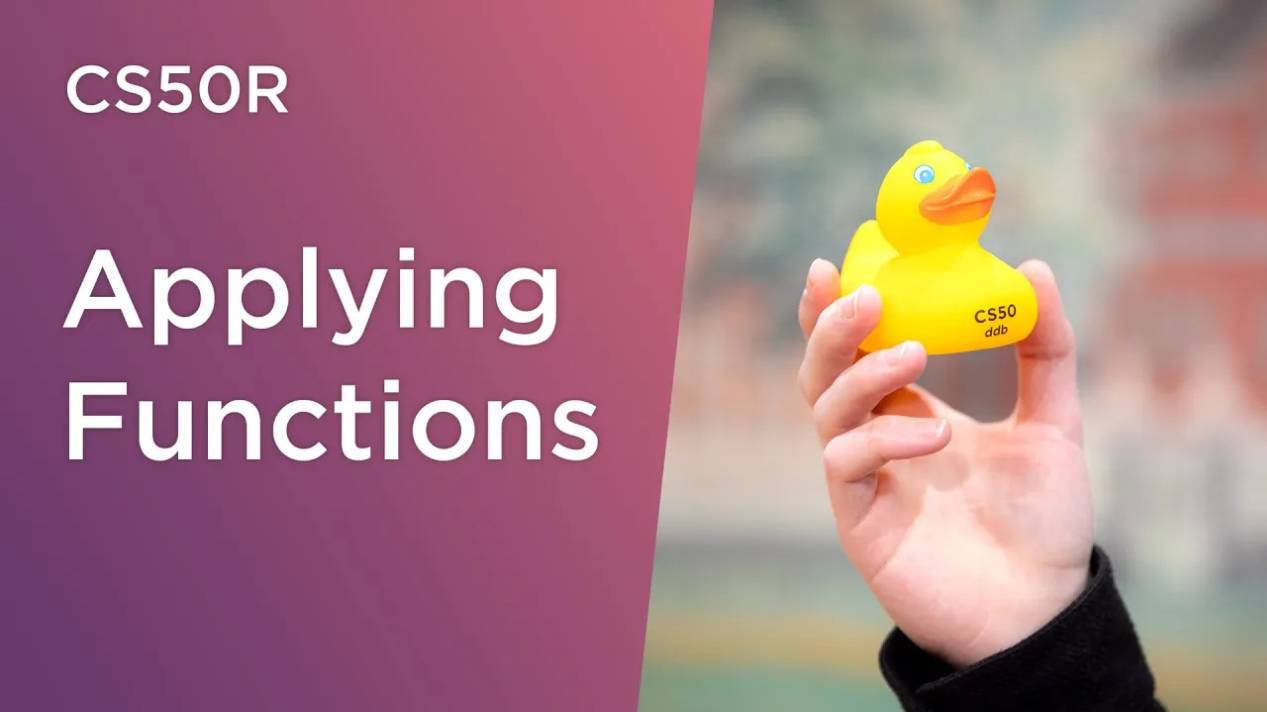 Lecture 3 - Applying Functions - Introduction to Programming with R - Harvard University смотреть онлайн