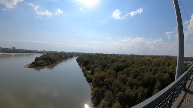 ПРОГУЛКИ ПО ОМСКУ. ПО ЛЕНИНГРАДСКОМУ МОСТУ НА ЛЕВЫЙ БЕРЕГ..... смотреть онлайн