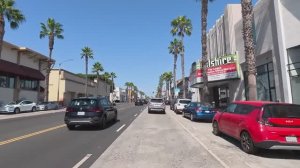 🇺🇸 Лос-Анджелес, Калифорния - поездка по району Пасифик-Палисейдс от Санта-Моники до Беверли-Хиллз