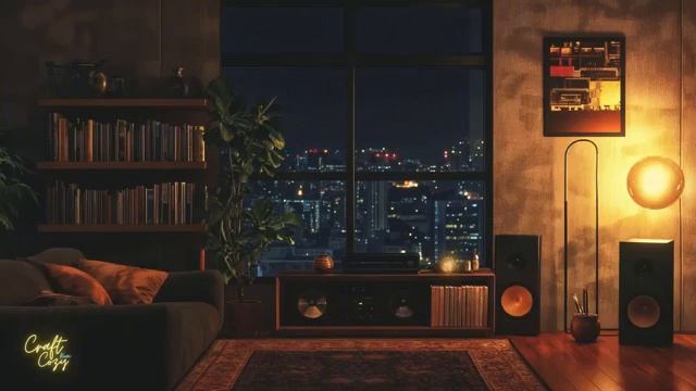City Lights Neo Soul Jazz - Upbeat Lofi Mix Urban Night Vibes