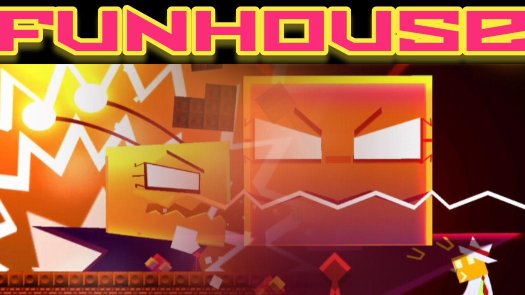 Новый event! FUNHOUSE by rafer в geometry dash смотреть онлайн