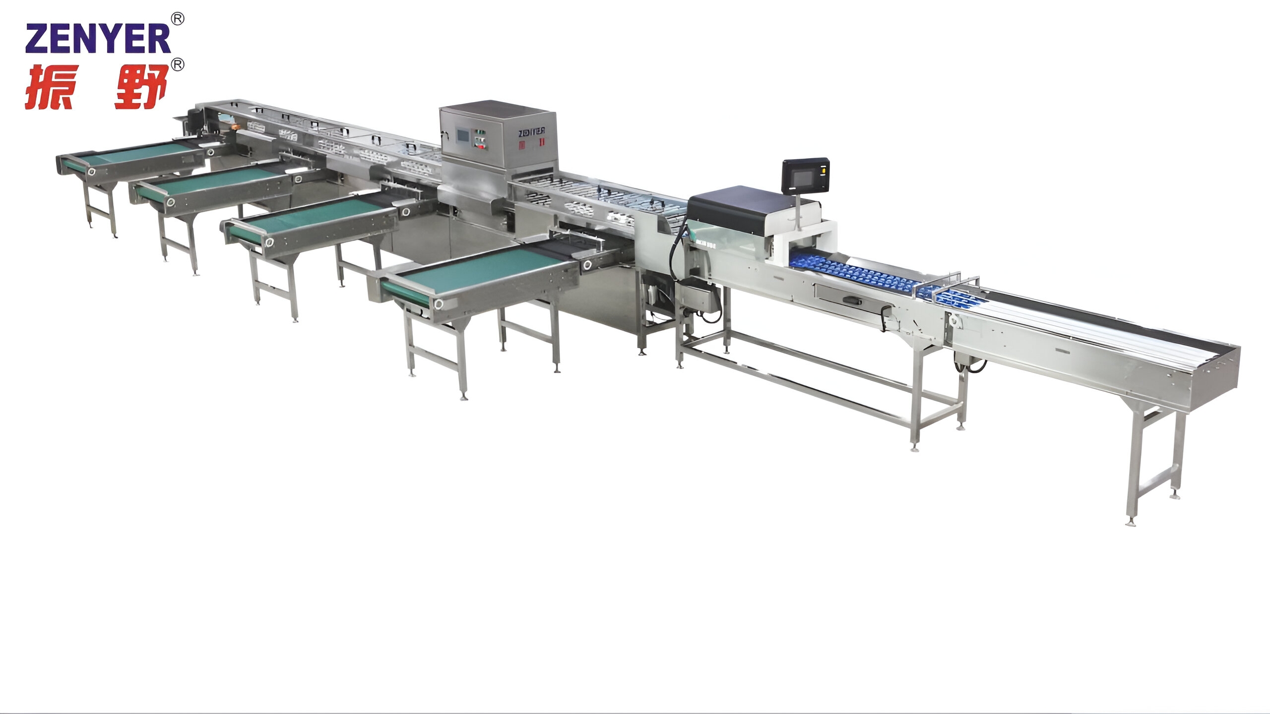 Zenyer 105 Egg Grader Egg Grading Machine 15.000 Eggs/hour