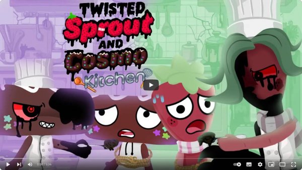 Twisted Sprout and Twisted Cosmo's Kitchen - DANDY'S WORLD ANIMATION