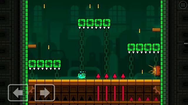 Geometry Dash! Начало истории - прохождение The Tower